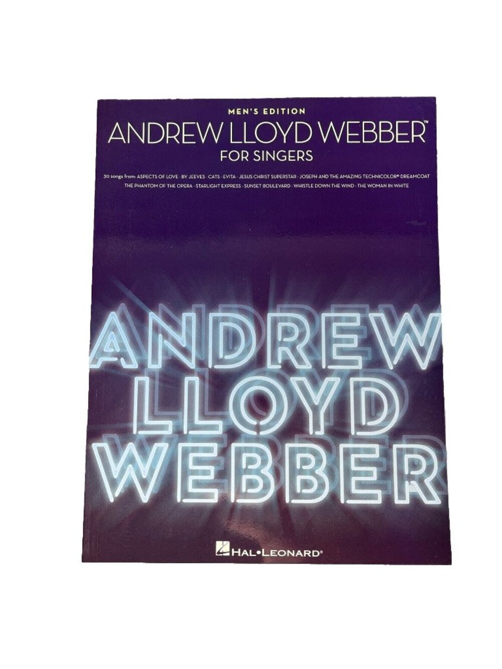 Andrew Lloyd Webber for Singers 30 Songs - Men's Edition Vocal Hal Leonard